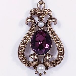 Vintage Pendant & Necklace